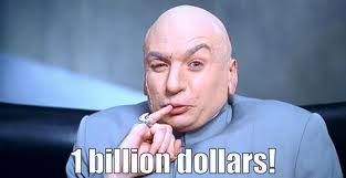 1 billion dollars