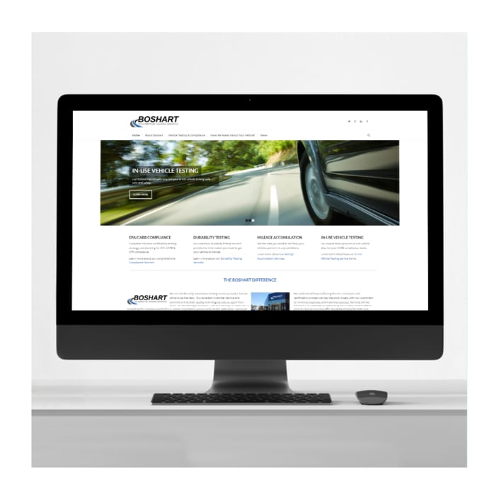 Automotive business website design