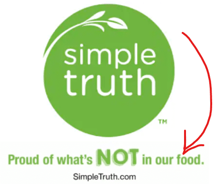 Simple truth ad