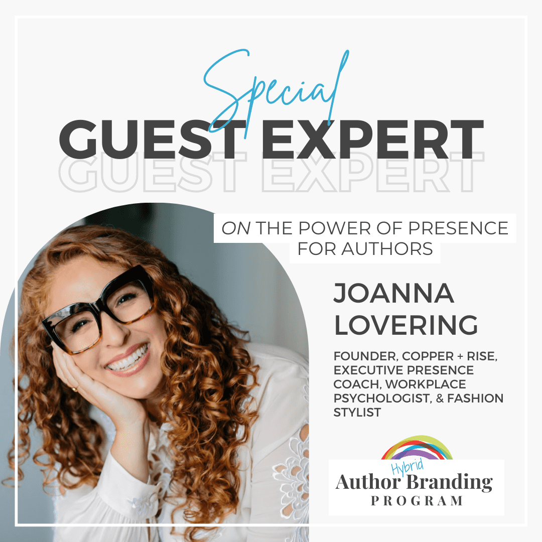 Joanna Lovering, executive presence coach, guest speaker Brand Strength Author Branding program